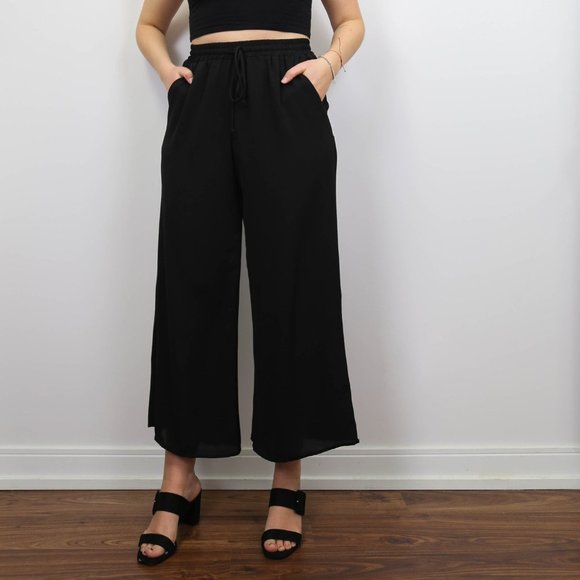 BLX THE LABEL - IBIZA WIDE LEG PANT - Picture 1 of 5